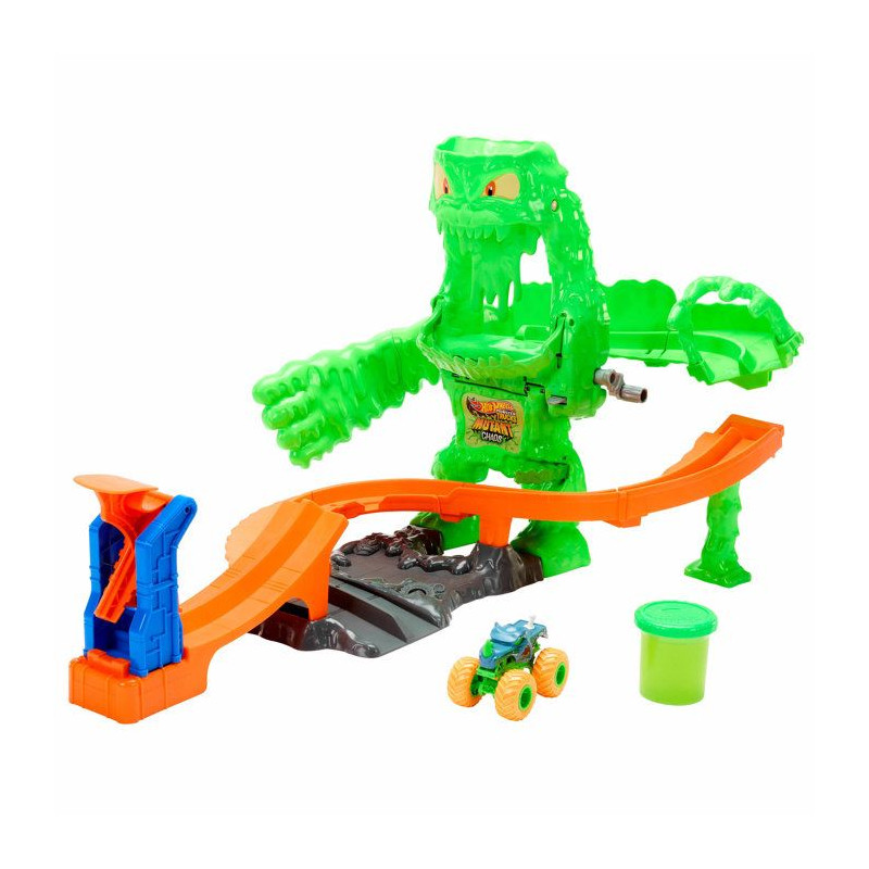 Coffret de jeu - HOT WHEELS Monster Trucks - Combat Monstrueux Mutant
