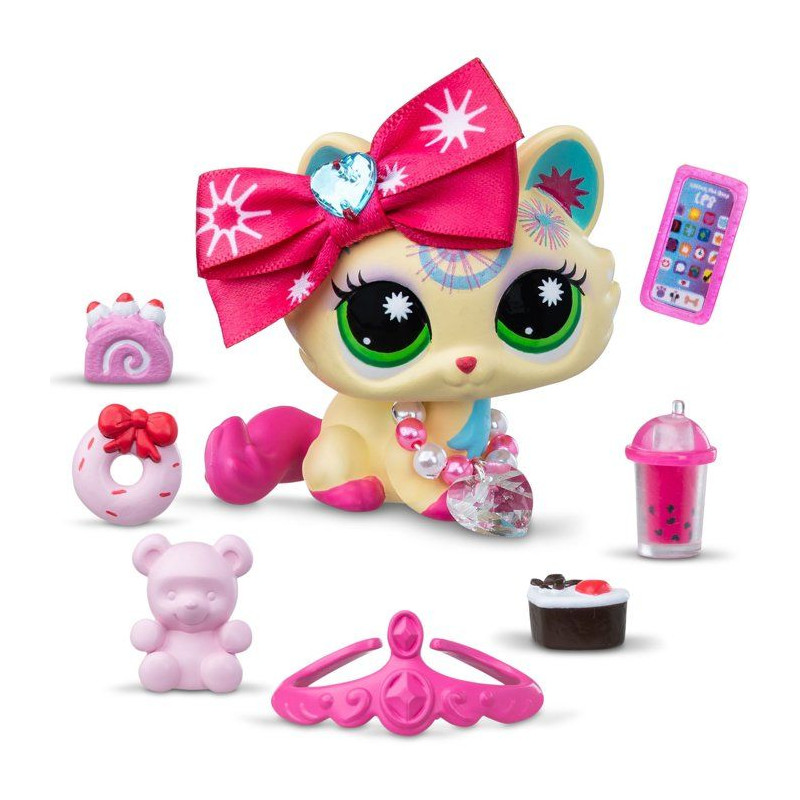 Coffret figurines - LITTLEST PET SHOP - Sweet & Stylish BF00747 - 4 fi
