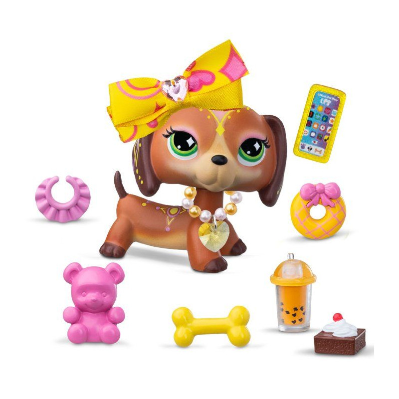Coffret figurines - LITTLEST PET SHOP - Sweet & Stylish BF00747 - 4 fi