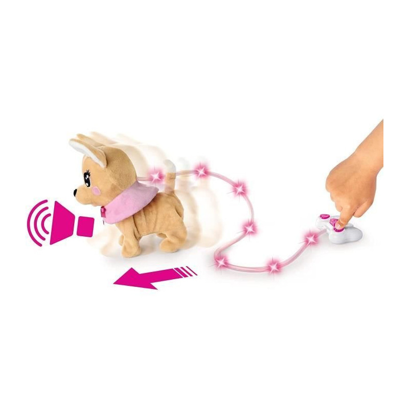 Chihuahua Chi Chi Love Loomy Plush Toy - 20 cm - Wire-guided Plush Toy