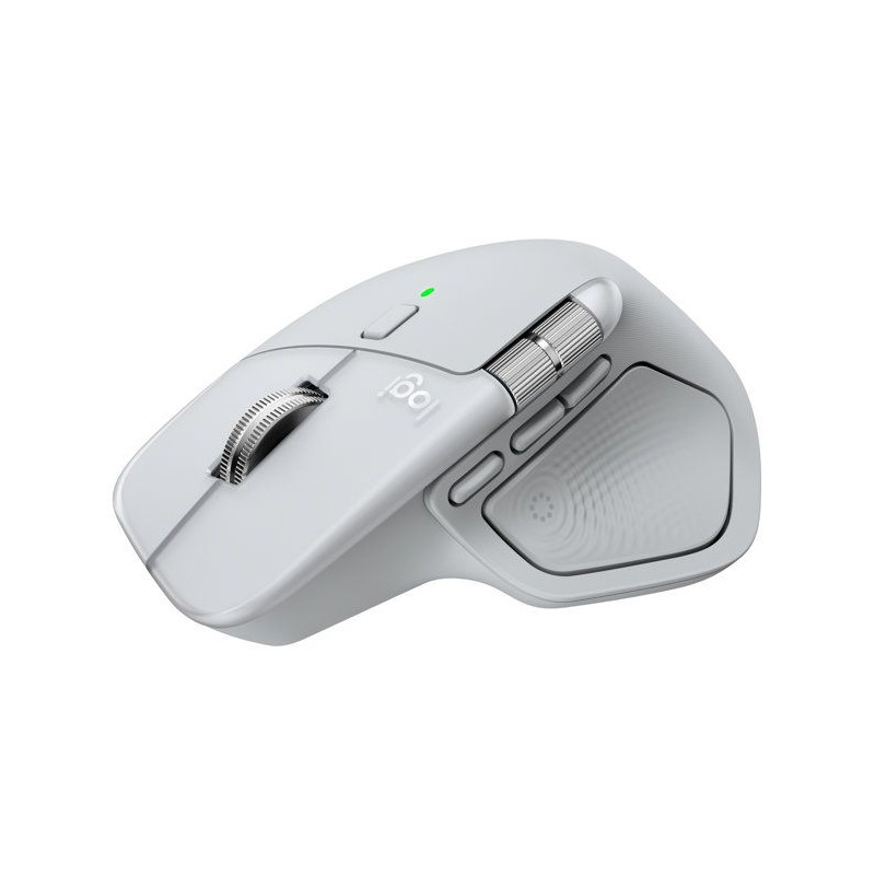 Souris sans fil - Logitech - MX Master 4 - Ergonomique - Gris clair