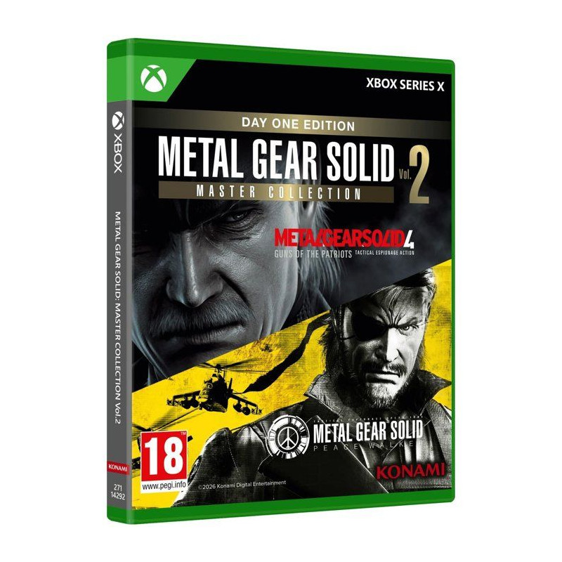 Metal Gear Solid Master Collection Vol. 2 - Day One Edition - Jeu Xbox