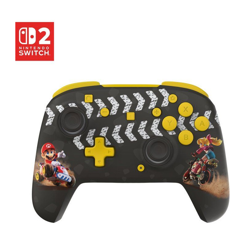 Manette de gaming RGB sans fil - Nintendo Switch 2 - Rematch Mario Kar