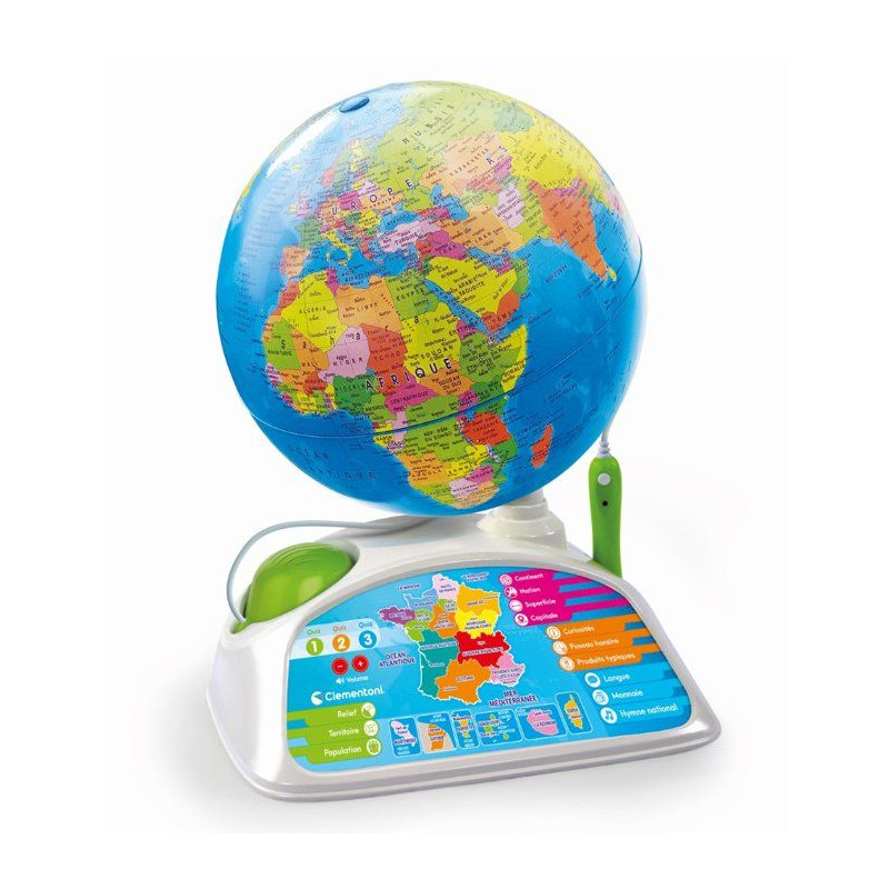 Exploraglobe - Réalité augmentée - Clementoni - Globe interactif -
