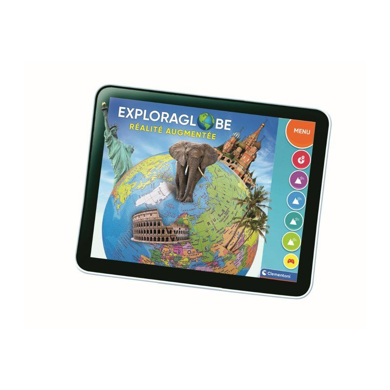 Exploraglobe - Réalité augmentée - Clementoni - Globe interactif -