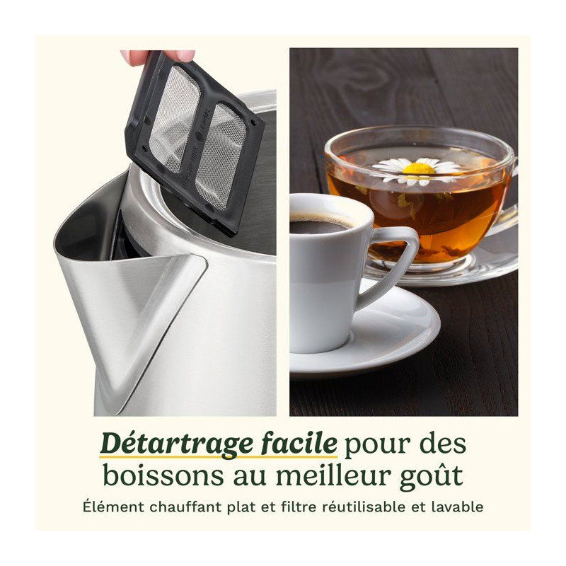Bouilloire électrique - CUISINART - Core Collection - 1,7 L - Acier i