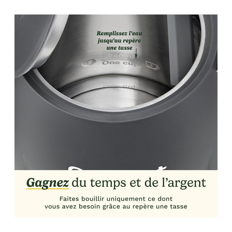 Bouilloire électrique - CUISINART - Core Collection - 1,5 L - Double