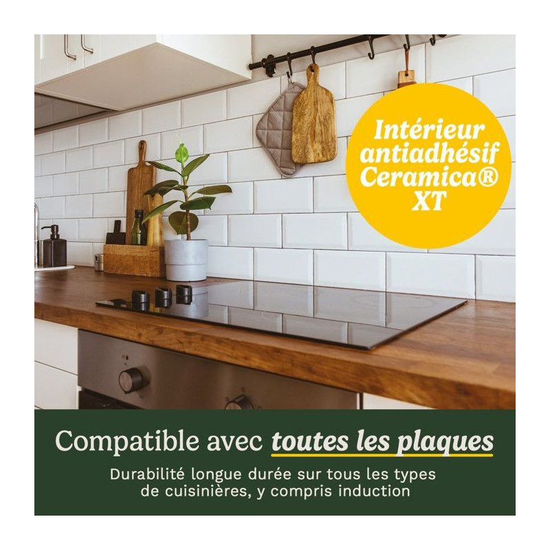 Batterie de cuisine antiadhésive - CUISINART - Ceramica XT - 11 piece