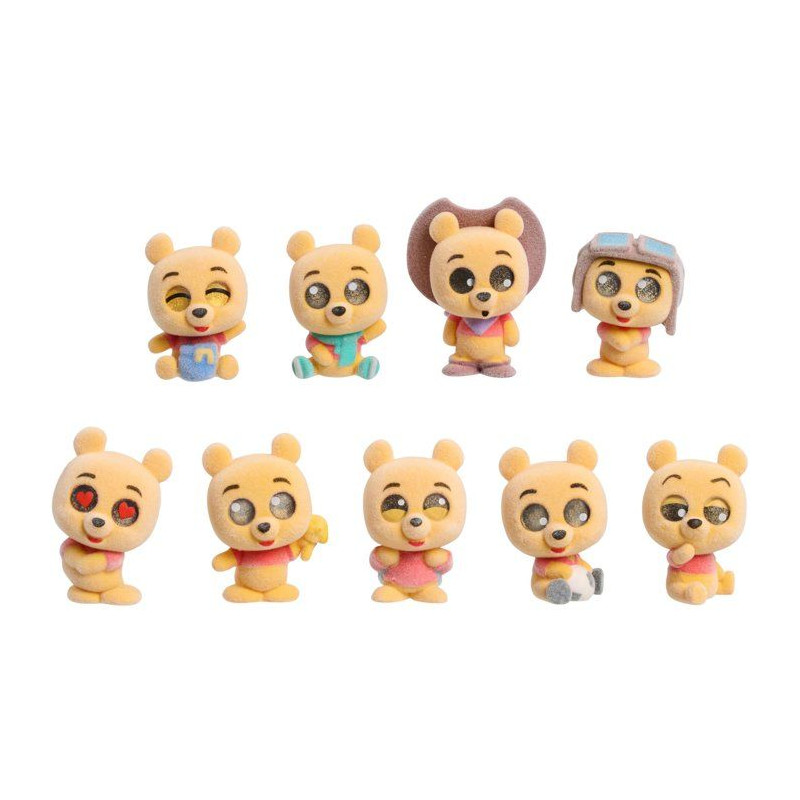 Coffret collector figurines - DISNEY Doorables - Winnie l'Ourson - 9 f