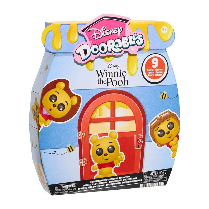 Coffret collector figurines - DISNEY Doorables - Winnie l'Ourson - 9 f