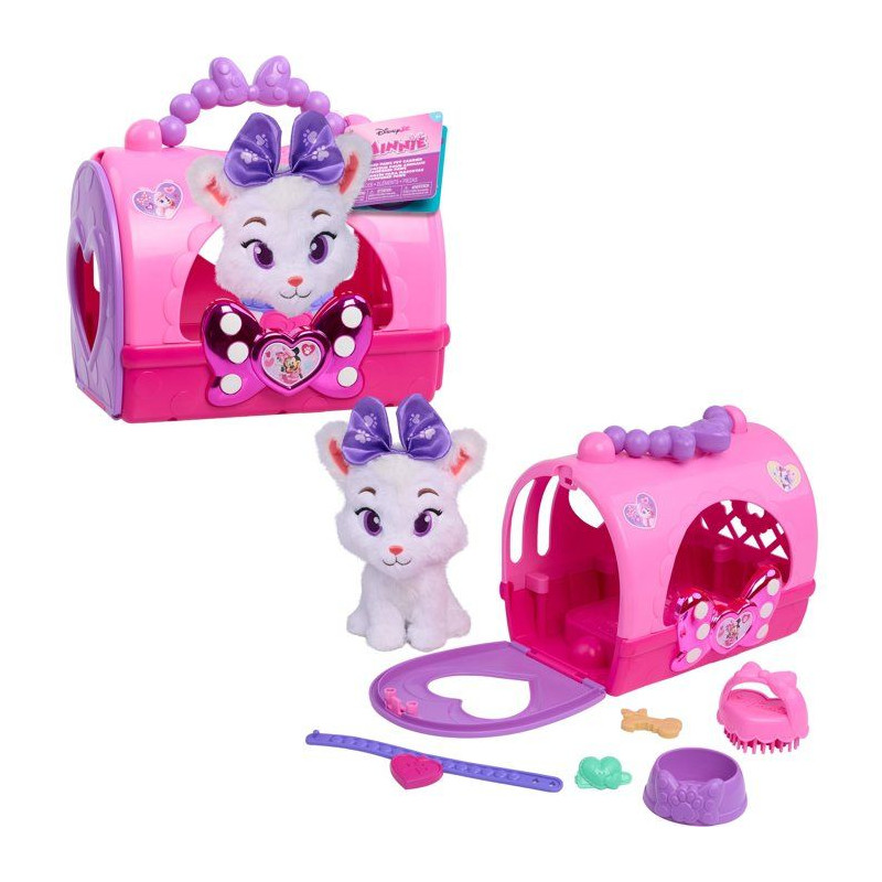 Sac de transport pour animaux - DISNEY - Minnie Mouse - Peluche chat i