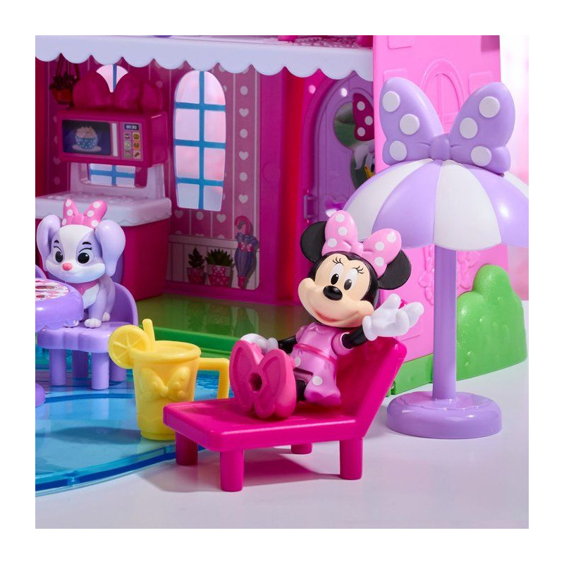 Maison de poupée transportable - DISNEY - Minnie Mini Manoir - 2 éta