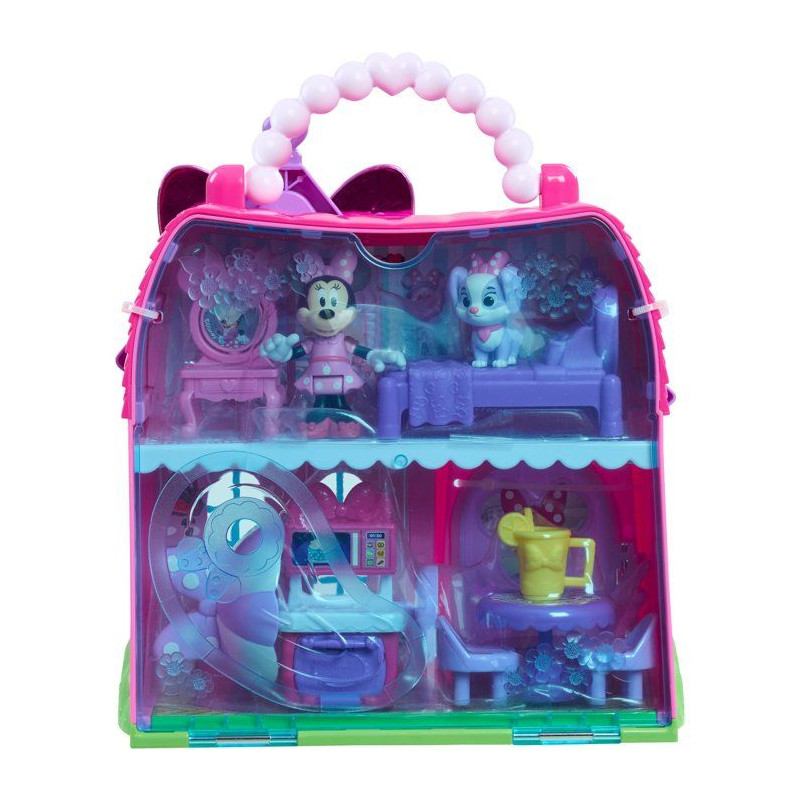 Maison de poupée transportable - DISNEY - Minnie Mini Manoir - 2 éta