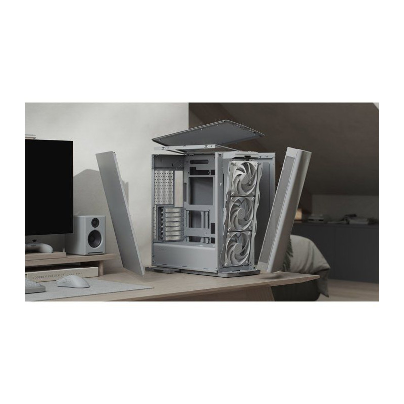 Boîtier PC Moyen Tour - FRACTAL DESIGN - Define One Dark TG Light Tin