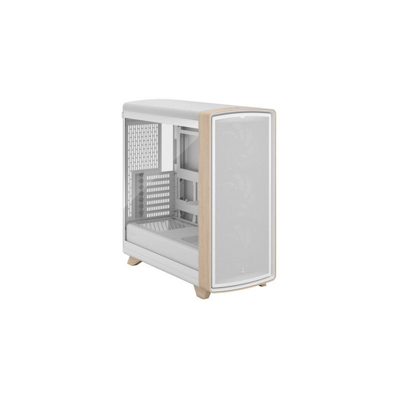 Boîtier PC Moyen Tour - FRACTAL DESIGN - Summit Chalk White TG Clear