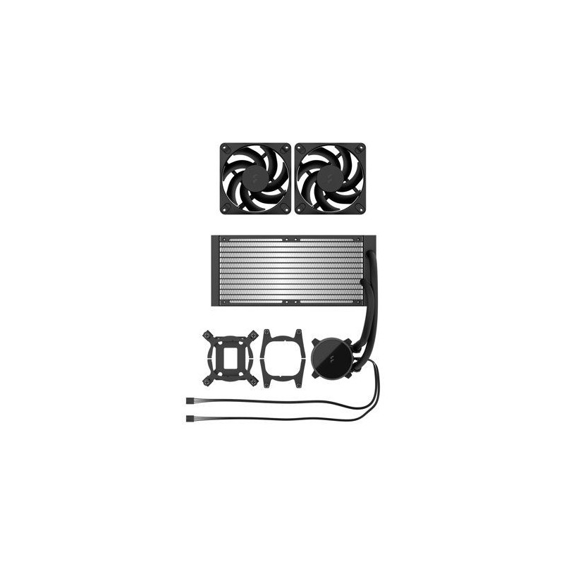 FRACTAL DESIGN - Radius 240 Black - Watercooling AIO - Ventilateurs 24