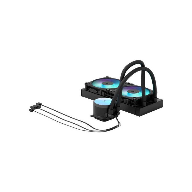 FRACTAL DESIGN - Radius 240 RGB Black - Watercooling AIO RGB - Ventila
