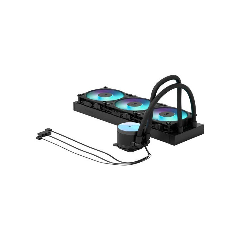FRACTAL DESIGN - Radius 360 RGB Black - Watercooling AIO RGB - Ventila