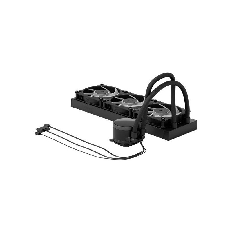 FRACTAL DESIGN - Radius 360 RGB Black - Watercooling AIO RGB - Ventila