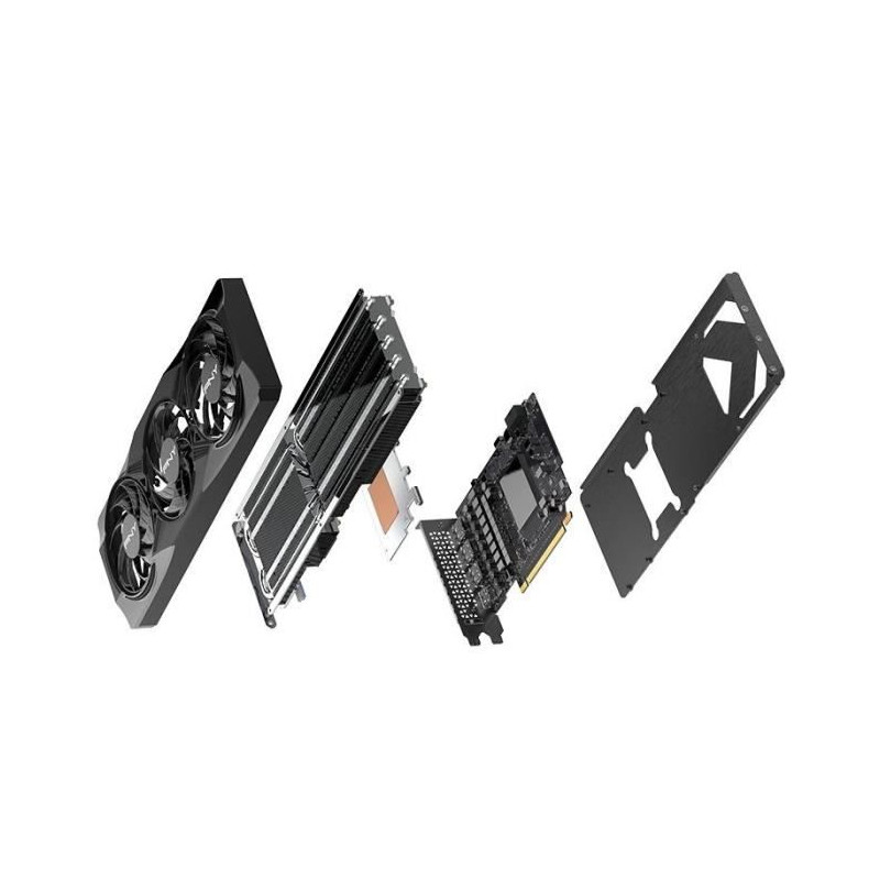PNY - Carte graphique - GEFORCE RTX™ 5070 - 12Go - Triple Fan DLSS 4