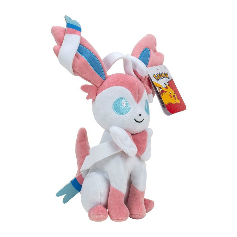 Peluche Pokémon Nymphali - POKEMON - 20 cm - ultra douce - licence of