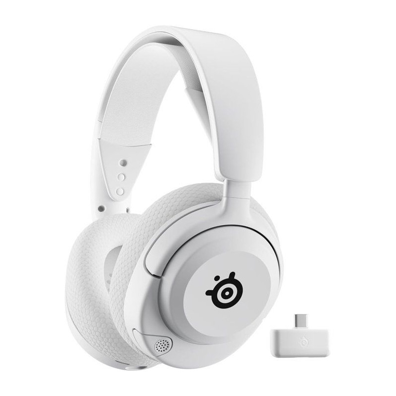 Casque Gaming Sans fil - STEELSERIES - Arctis Nova 5 - Blanc