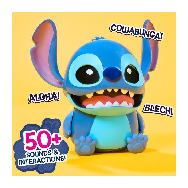 Figurine interactive - STITCH - Many Moods Stitch - 15 cm - Plus de 50