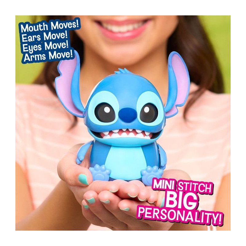 Figurine interactive - STITCH - Many Moods Stitch - 15 cm - Plus de 50