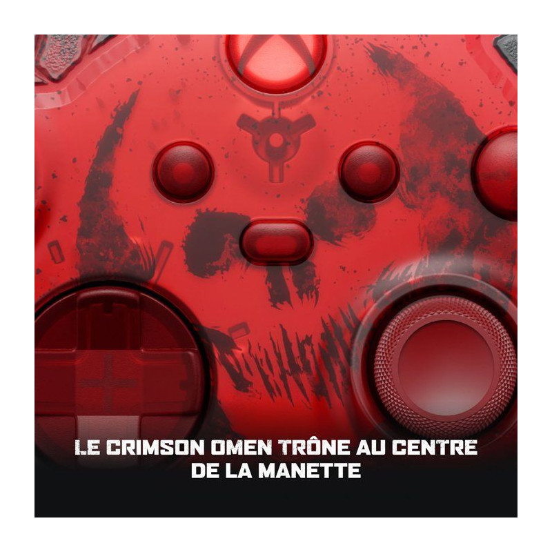 Manette sans fil – Xbox – Édition limitée Gears Of War – Sans