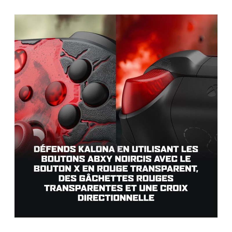 Manette sans fil – Xbox – Édition limitée Gears Of War – Sans