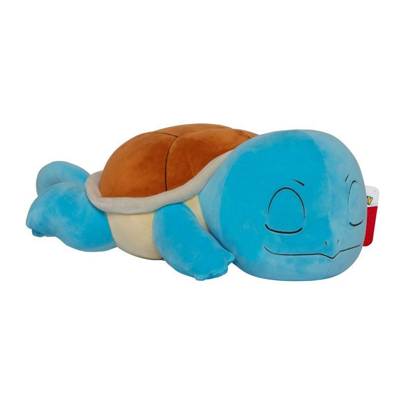 Peluche dormante Pokémon Carapuce - POKEMON - 45 cm - position endorm