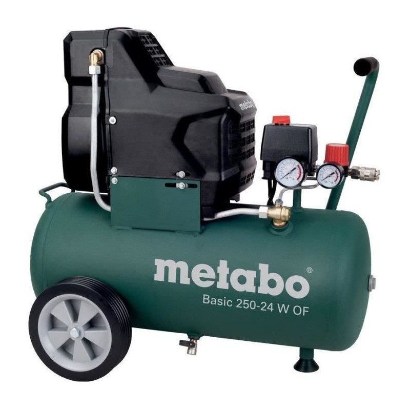 Compressor - METABO - Basic 250-24 W OF - Universal quick coupling - R
