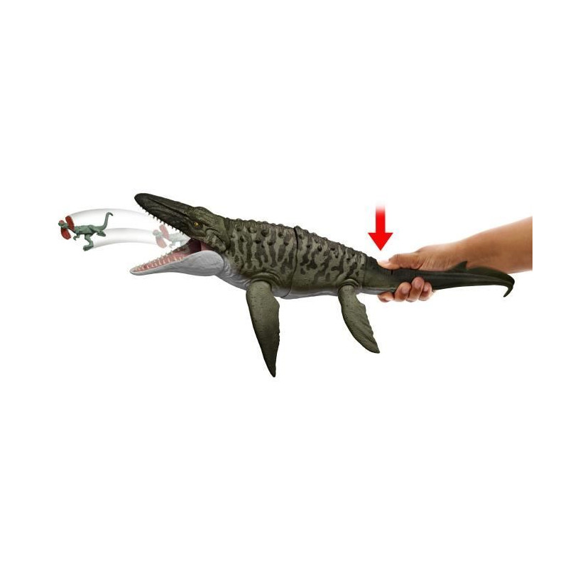 Jurassic World - Figurine articulée Mosasaurus - Dinosaure - JCH00