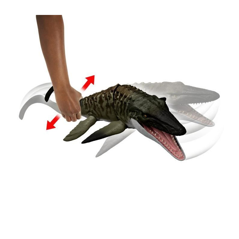 Jurassic World - Figurine articulée Mosasaurus - Dinosaure - JCH00
