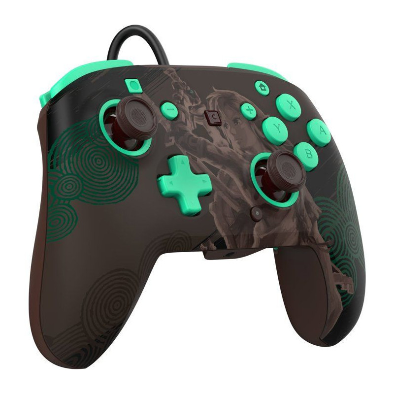 Manette de gaming Nintendo Switch 2 Rematch filaire - The Legend of Ze