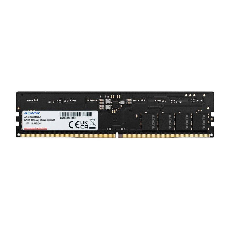 Barrette mémoire PC - ADATA - STANDARD - 8 Go DDR5 - U-DIMM - 5600 MH