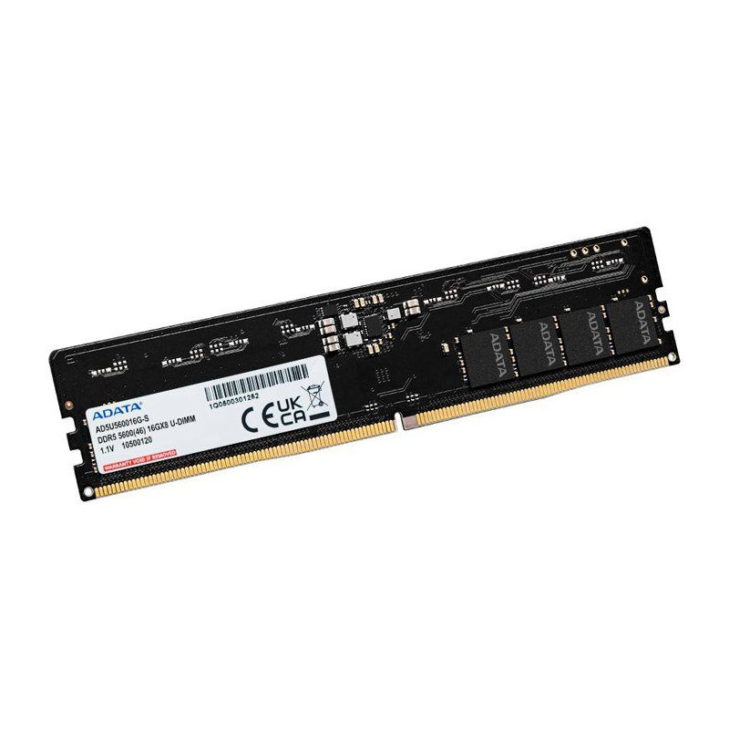 Barrette mémoire PC - ADATA - STANDARD - 8 Go DDR5 - U-DIMM - 5600 MH
