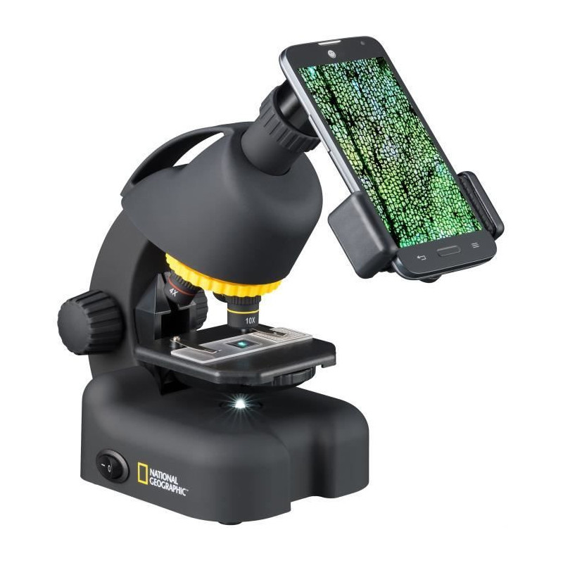 Children's microscope - National Geographic - 40-640x - with Smartphon