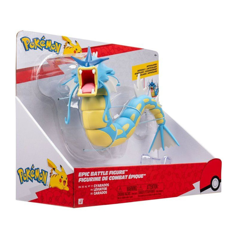 Figurine Pokémon Epic Battle Léviator - POKEMON - 30 cm - articulée