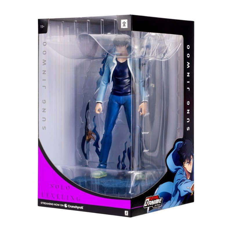Figurine de collection - TOTAL ANIME - Sung Jinwoo - 23 cm - Solo Leve