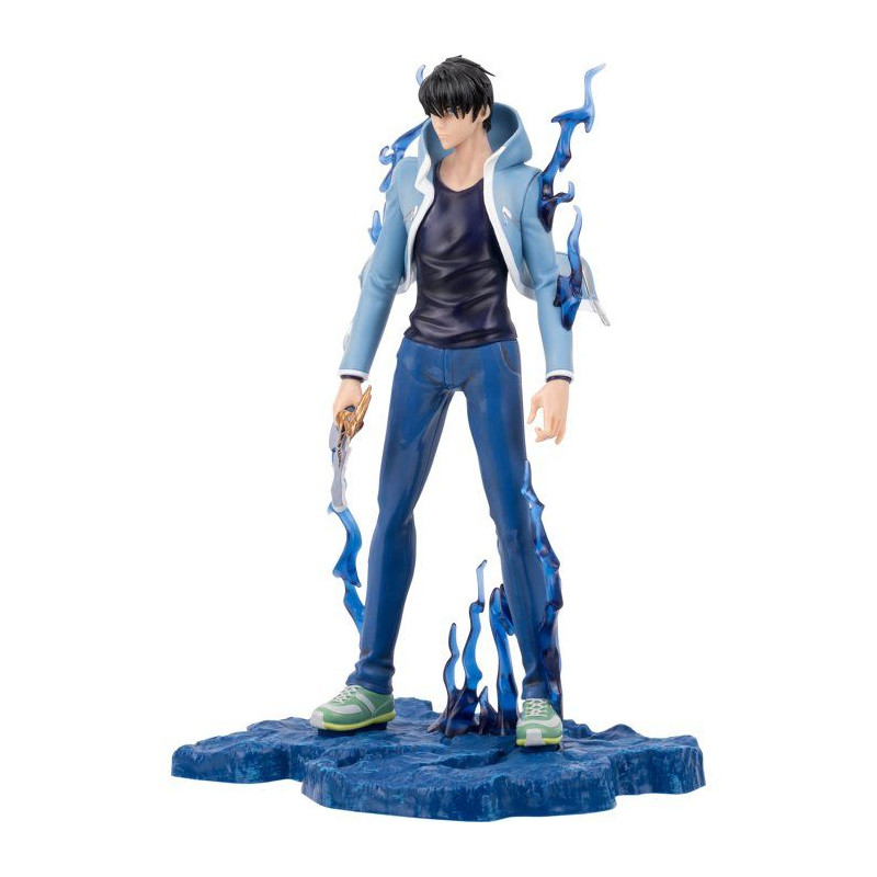 Figurine de collection - TOTAL ANIME - Sung Jinwoo - 23 cm - Solo Leve