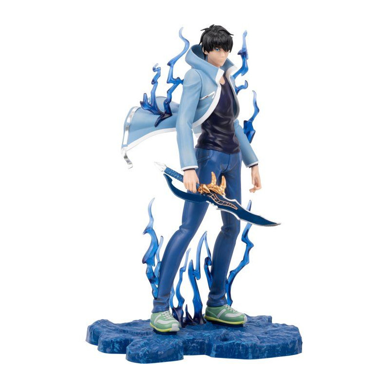 Figurine de collection - TOTAL ANIME - Sung Jinwoo - 23 cm - Solo Leve