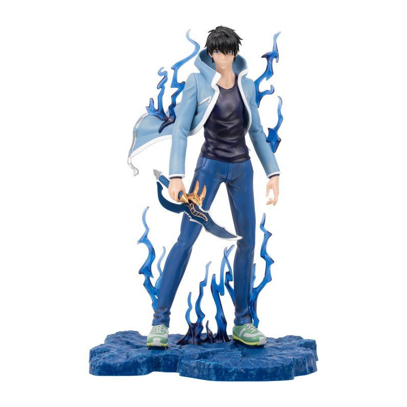 Figurine de collection - TOTAL ANIME - Sung Jinwoo - 23 cm - Solo Leve