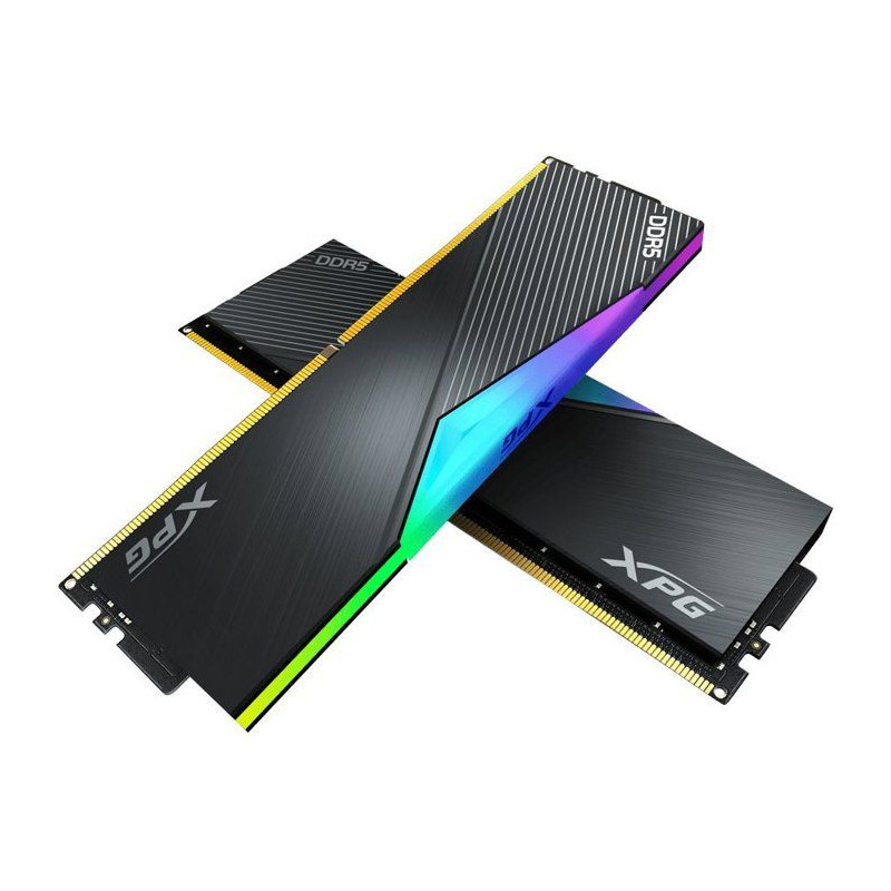 Barrette mémoire PC - ADATA - LANCER RGB - 16 Go DDR5 - U-DIMM - 6000