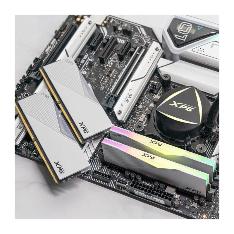 Barrette mémoire PC - ADATA - LANCER RGB - 16 Go DDR5 - U-DIMM - 6000