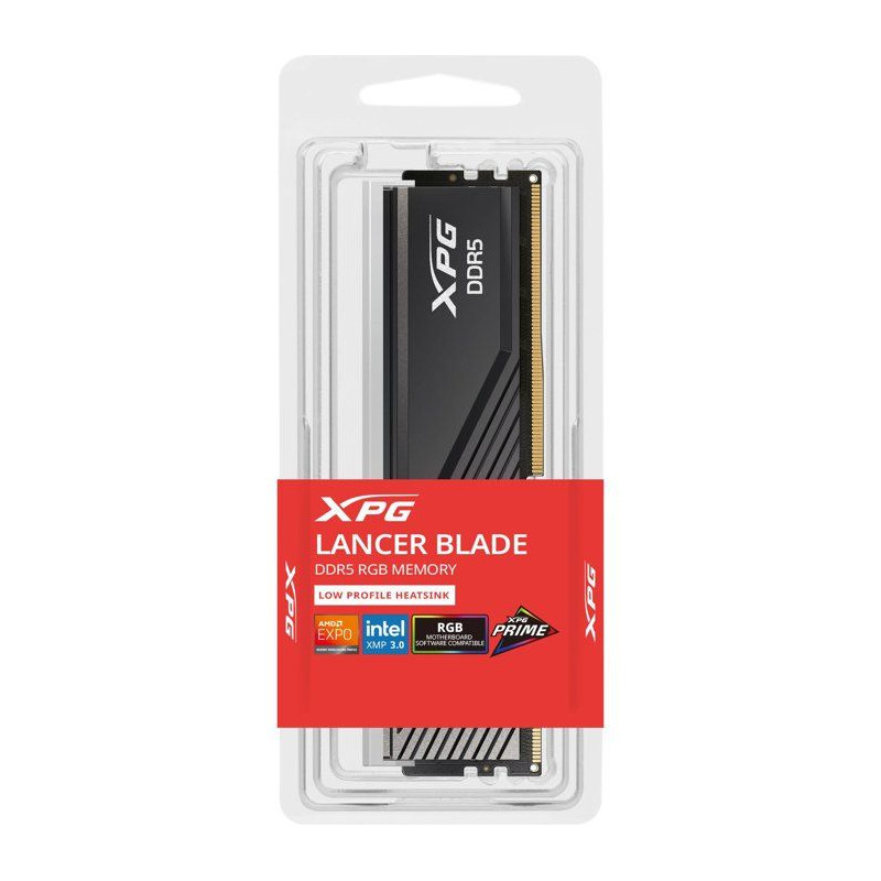 Barrette mémoire PC - ADATA - LANCER BLADE RGB - 16 Go DDR5 - U-DIMM