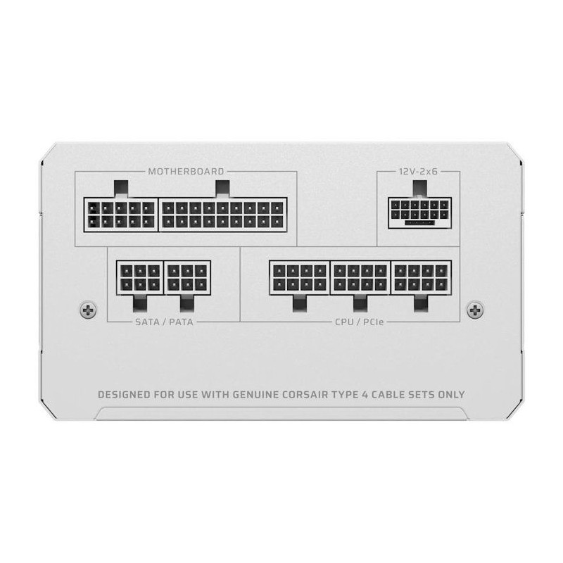 CORSAIR - RM850e ThermalProtect White - Alimentation PC - 850 W