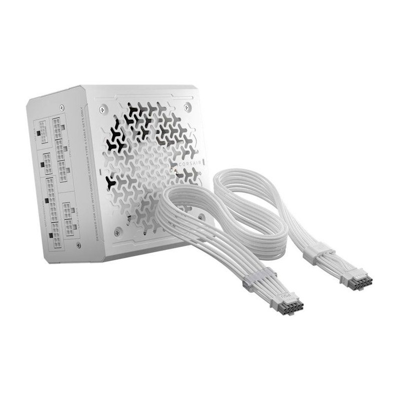 CORSAIR - RM1000e ThermalProtect White - Alimentation PC - 1000 W