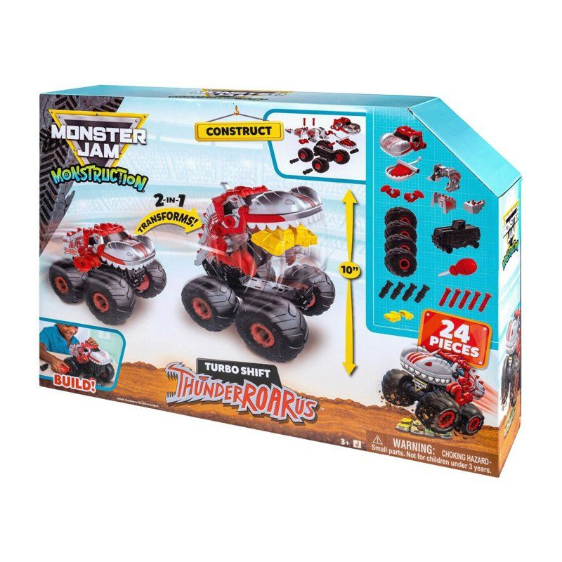 Véhicule transformable - MONSTER JAM - ThunderROARus - 25 cm - 21 pie