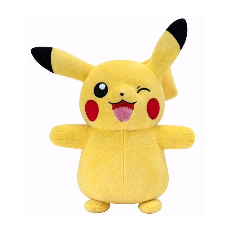 Peluche Pokémon Pikachu - POKEMON - 30 cm - ultra douce - licence off
